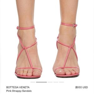 Bottega Veneta Strappy Sandals. New w/tags!original! Super chic! Size36